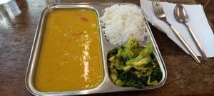 Daily lunch. at Thenga Cafe in London