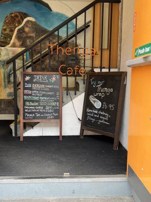   at Thenga Cafe in London