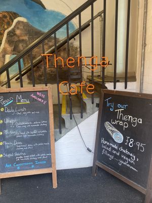 Thenga café  at Thenga Cafe in London