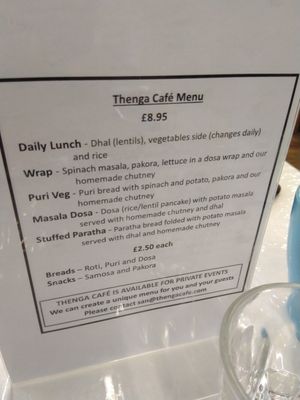  at Thenga Cafe in London