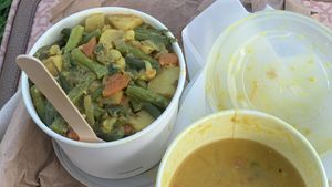   at Thenga Cafe in London