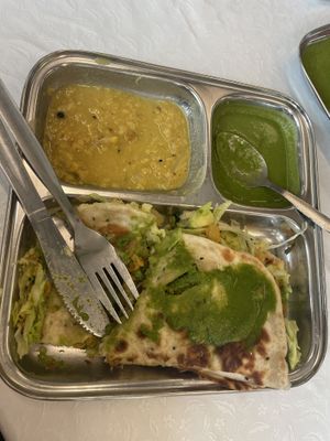 Forgot to take a pic when it looked better as usual🥲  at Thenga Cafe in London