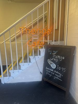   at Thenga Cafe in London