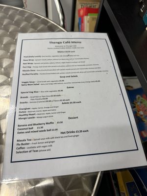   at Thenga Cafe in London