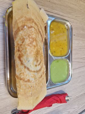 Masala dosa at Thenga Cafe in London