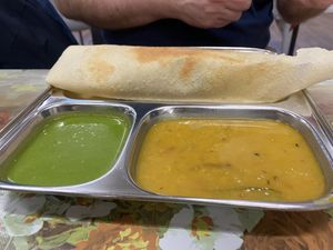 Masala dosa  at Thenga Cafe in London