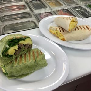 wraps at Froots in Miami