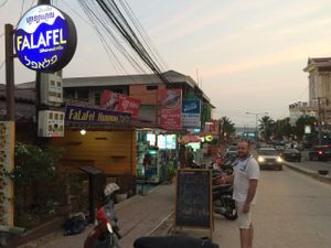 Otside view at Falafel Sihanoukville in Sihanoukville