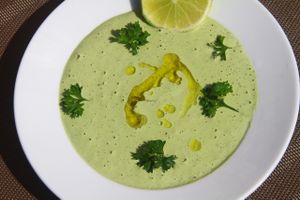 Tahini 
With garlic, coriander, parsley, lemon and salt and olive oil.
Served with Pita bread  at Falafel Sihanoukville in Sihanoukville