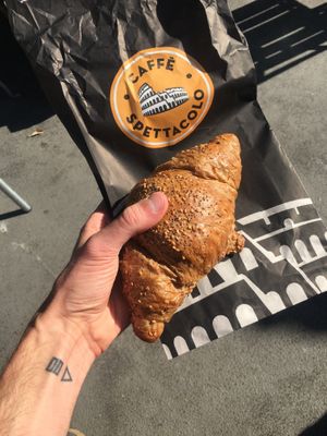 Multigrain croissant / gipfeli at Caffe Spettacolo in Bern