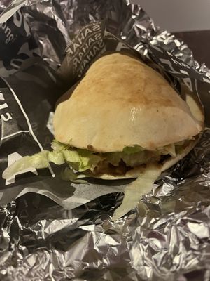 fohl falafel sandwich  at Sahara Imbiss - Herrfurthstr in Berlin