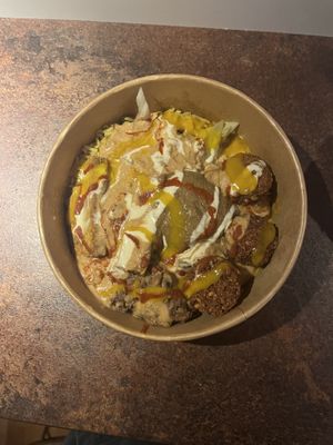 sahara vegan bowl  at Sahara Imbiss - Herrfurthstr in Berlin