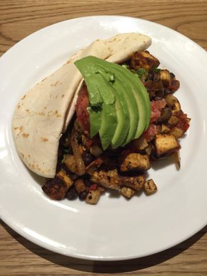 Vegan Spicy Tofu Tex Mex
 at Blu Jam Cafe - Daikanyama in Tokyo