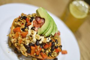 Rancheros at Blu Jam Cafe - Daikanyama in Tokyo