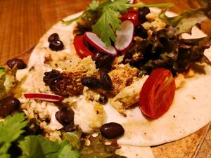 tacos at Blu Jam Cafe - Daikanyama in Tokyo