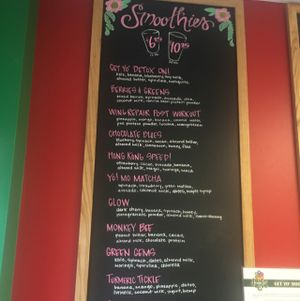 smoothies  at The Juice Hive  in Bluffton