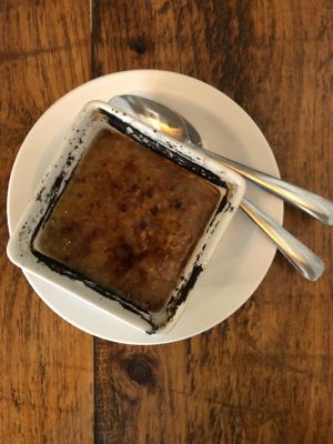 Crème brûlée  at La Vie La Vie Comptoir Sante in Saint-hyacinthe