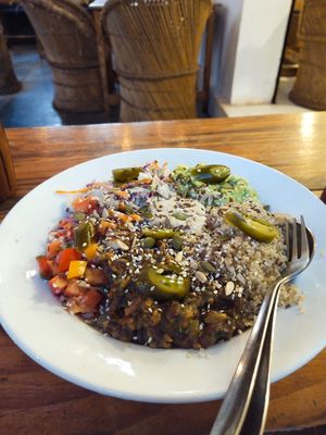 Mexican bowl at Zest in Palolem