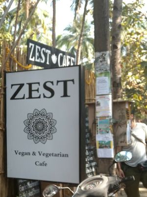 zest palolem road side at Zest in Palolem