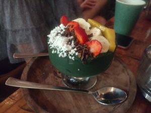 spirulina at Zest in Palolem