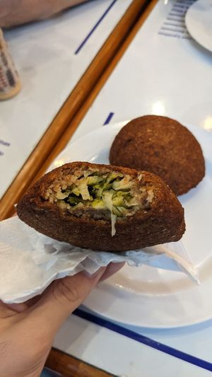 Kibe de vegetais at Rotisseria Sirio Libanesa in Rio De Janeiro