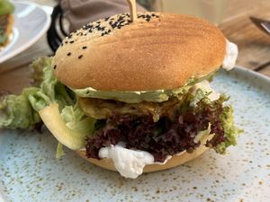 Reibekuchenburger  at Zwei und Zwanzig in Geisenheim