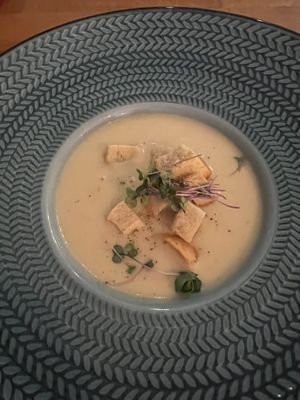Riesling Suppe  at Zwei und Zwanzig in Geisenheim