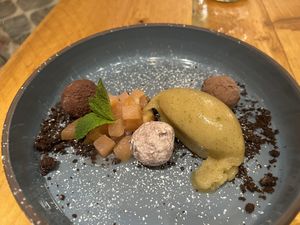 Nachtisch des Halloween Menüs   at Zwei und Zwanzig in Geisenheim