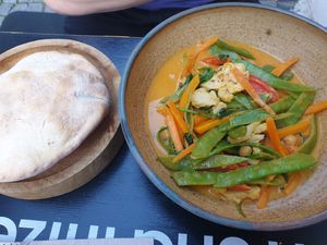 curry at Zwei und Zwanzig in Geisenheim