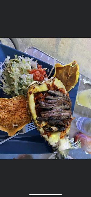 Pineapple Fajitas   at Cocina de Carlos in Perrysburg