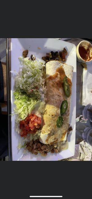 Burrito Mijas   at Cocina de Carlos in Perrysburg