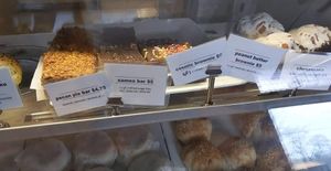 The gluten free and vegan goodies! at Black Kite Coffee and Pies in Toledo