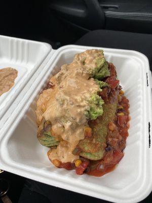 Burrito Deluxe (Special). at Firefly Cafe and Outpost in Boyertown