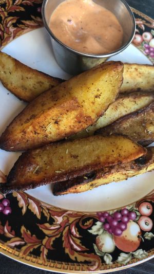 I love for their rosemary potatoes  at Firefly Cafe and Outpost in Boyertown