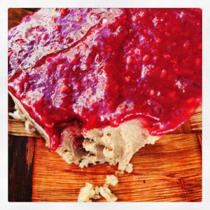  Raw Chocolate - Raspberry Cheesecake  at Umeke Market in Honolulu