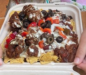 Nachos  at Umeke Market in Honolulu