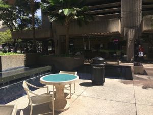 Outdoor seating available  at Umeke Market in Honolulu