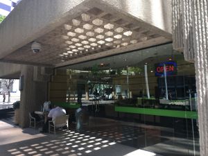 Storefront / Outdoor Seating at Umeke Market in Honolulu