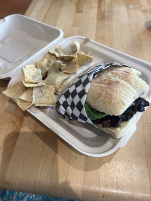 Portabella sandwich    at Umeke Market in Honolulu