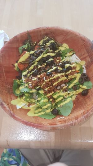 salad, $10 at Umeke Market in Honolulu