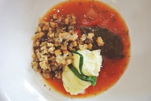 Mushroom dish : ) at Brown Rice Healthy Canteen in Koh Samui