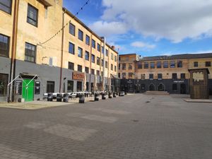 Outside at Aparaat in Tartu