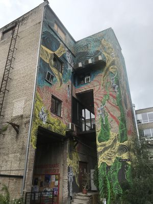 Hidden square  at Aparaat in Tartu