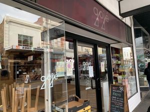 Outside  at goje in Yarraville