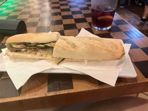 Bokata vegetal  at K2 in Bilbao