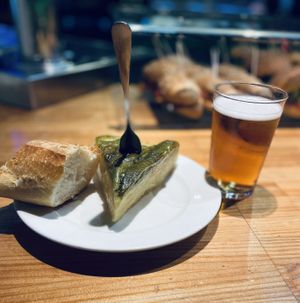 Tortilla de patata vegana 🤤   at K2 in Bilbao