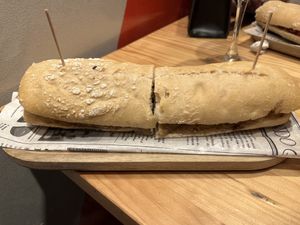 Tofu sandwich   at K2 in Bilbao