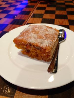 Tarta de zanahoria at K2 in Bilbao