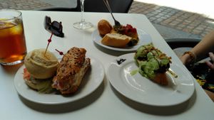 Vegan pintxos at K2 in Bilbao