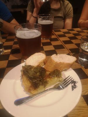 Pintxo de tortilla at K2 in Bilbao